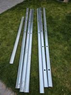 Metalen profielen - 6x 3 meter, Ophalen, Zo goed als nieuw, Aluminium