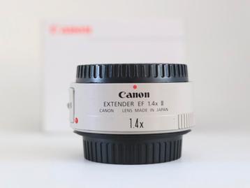 Canon 1.4x EF ii extender compleet met doos en toebehoren 2 beschikbaar voor biedingen