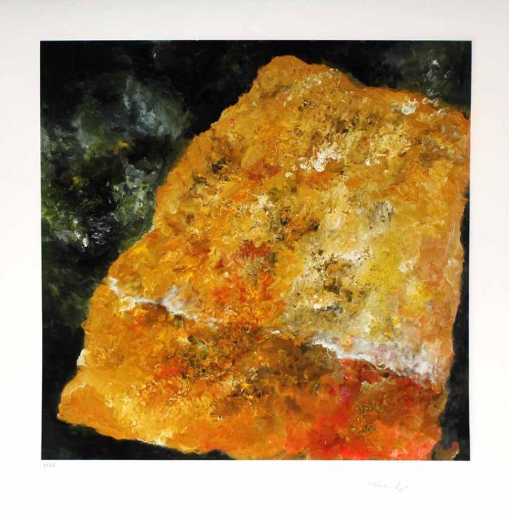 Armando A'dam(1929)Giclee op Papier"Gevonden Voorwe "Ges Gen, Antiek en Kunst, Kunst | Litho's en Zeefdrukken, Ophalen of Verzenden