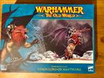 Warhammer Old World  Chaos Lord op Manticore - nieuw, Met verf, Figuurtje(s), Nieuw, Warhammer