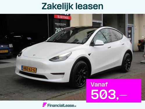 Tesla Model Y Long Range AWD 75 kWh, Auto's, Tesla, Bedrijf, Lease, Financial lease, Model Y, 360° camera, ABS, Achteruitrijcamera