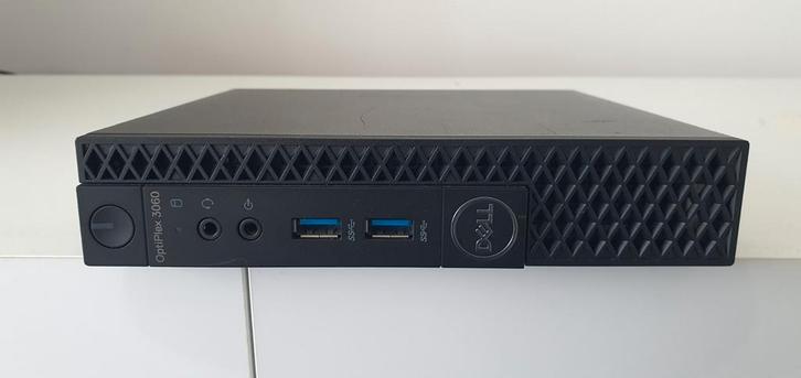 Dell OptiPlex 3060 Micro intel i7-8700 256GB 16GB win 11 pro, Computers en Software, Desktop Pc's, Zo goed als nieuw, 3 tot 4 Ghz