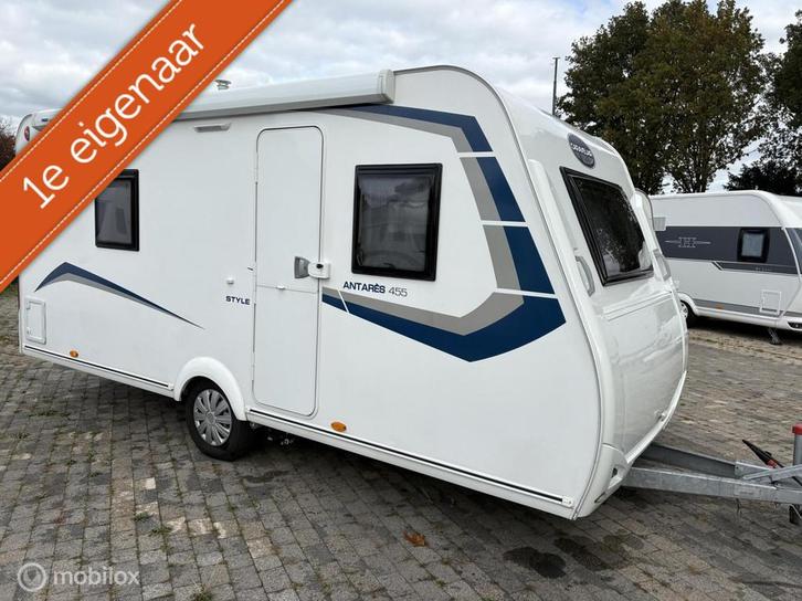 CARAVELAIR 455 Antares Style Luifel,Airco, Mover, Fietsenrek, Caravans en Kamperen, Caravans, Bedrijf, 750 - 1000 kg, Caravelair