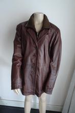 bruin soepel leren jas maat 44 in nieuwstaat, Ophalen, Maat 42/44 (L), Zo goed als nieuw, Bruin