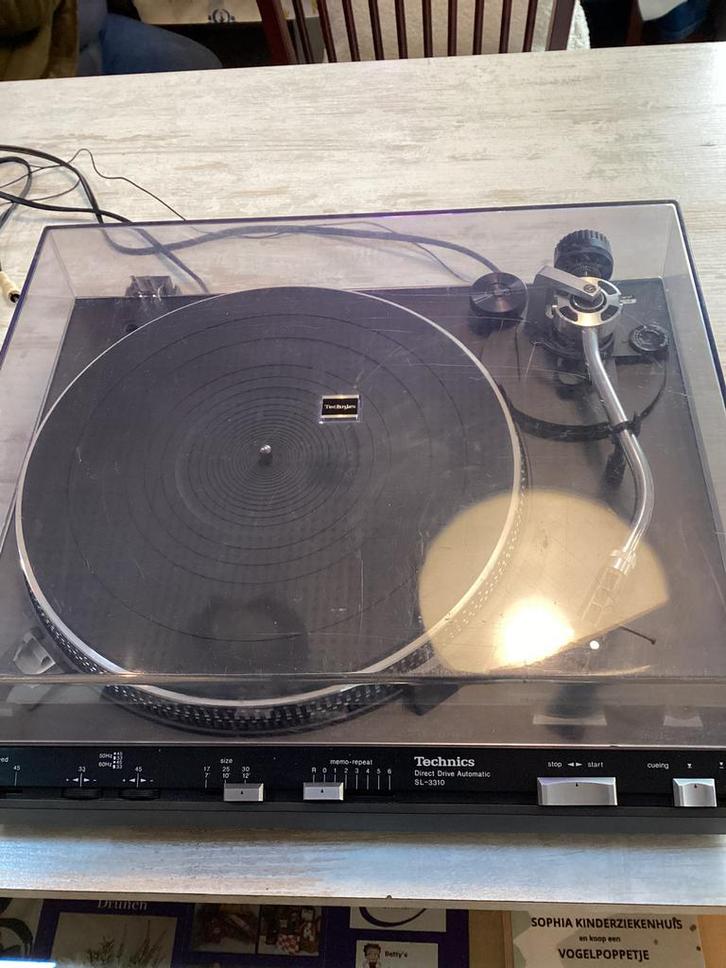 Technics sl 3310, Audio, Tv en Foto, Platenspelers, Gebruikt, Platenspeler, Technics, Pitch-regelaar, Automatisch, Ophalen