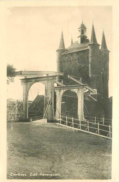 (380-116-017) Zierikzee Zuid-Havenpoort, Verzamelen, Ansichtkaarten | Nederland, Zeeland, Verzenden