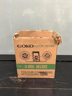 Vintage Goko editor viewer g-1001 de luxe 8 mm film, Gebruikt, Ophalen of Verzenden, Film apparatuur