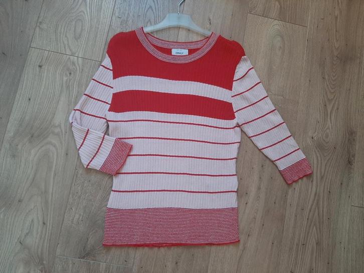 nieuw...top/truitje mt S  ONLY, Kleding | Dames, Tops, Nieuw, Maat 36 (S), Rood, Korte mouw, Ophalen of Verzenden