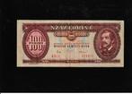 HONGARIJE - 100 FORINT, Ophalen of Verzenden, Hongarije, Los biljet