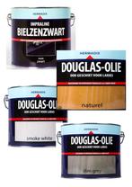 vellingdelen / mes en groef douglas 2x zwart gespoten, Tuin en Terras, Palen, Balken en Planken, Ophalen, Nieuw, Planken