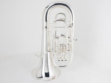 Gebruikte Euphonium Manchester Brass 4 ventiel, verzilverd beschikbaar voor biedingen