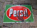 persil reclame bord, Ophalen, Gebruikt, Reclamebord