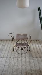 Antieke Scandinavische design bar cart, Antiek en Kunst, Antiek | Meubels | Tafels, Ophalen of Verzenden