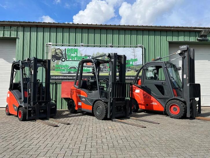 Linde Heftrucks te huur vanaf €350,- per maand!, Zakelijke goederen, Machines en Bouw | Heftrucks en Intern transport, Heftruck