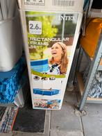 Intex zwembad 2.6m compleet verwarmd, Ophalen, Minder dan 80 cm, Zo goed als nieuw, 200 tot 400 cm