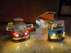 Lego Volkswagen T1 en T2 met werkende verlichting, Ophalen of Verzenden, Zo goed als nieuw, Complete set, Lego