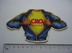 sticker CIAO mode merk retro stirp casual wear retro, Verzamelen, Stickers, Overige typen, Zo goed als nieuw, Verzenden