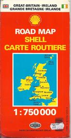 Plgr02 plattegrond autokaart shell groot britannie ierland, Ophalen of Verzenden, Gelezen, 1800 tot 2000, Landkaart