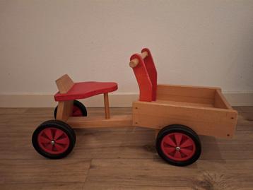 Houten Loopfiets Bakfiets beschikbaar voor biedingen
