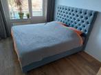 Boxspring, Ophalen, Denim, Gebruikt, Blauw