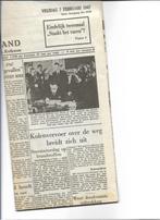 Volkskrant uit 1947  7 februari, Boeken, Tijdschriften en Kranten, Nieuw, Krant, Ophalen of Verzenden