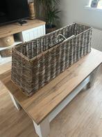 Rieten lamp, Huis en Inrichting, Lampen | Hanglampen, Ophalen, Zo goed als nieuw, Minder dan 50 cm