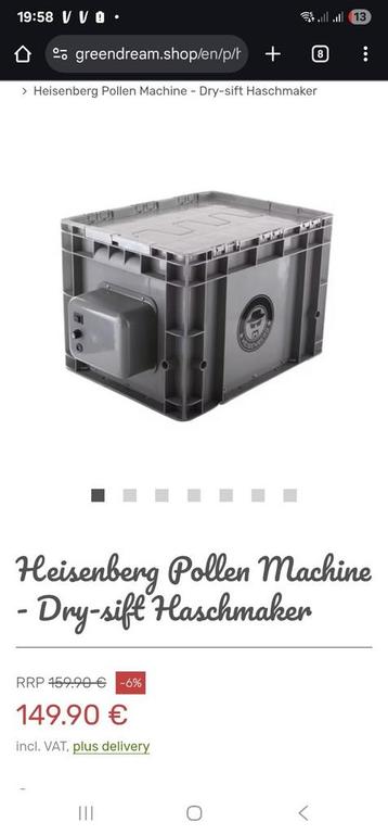 Pollen maker / machine  beschikbaar voor biedingen