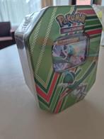 SEALED Pokemon Tin Hidden fates met 4 boosterpacks, Ophalen of Verzenden, Zo goed als nieuw