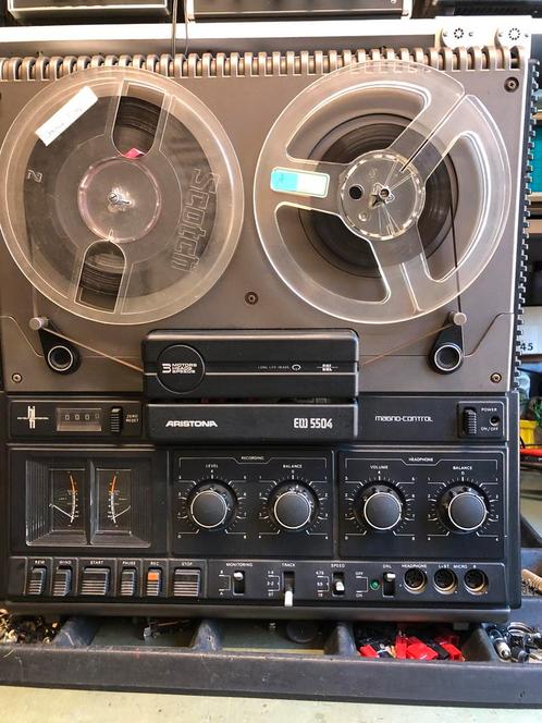 Aristona (Philips) EW 5504 3 snelheden hifi recorder, Audio, Tv en Foto, Bandrecorders, Ophalen
