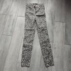 Panterprint Skinnyjeans, Kleding | Dames, Spijkerbroeken en Jeans, Ophalen of Verzenden, Zo goed als nieuw, Overige kleuren, W27 (confectie 34) of kleiner