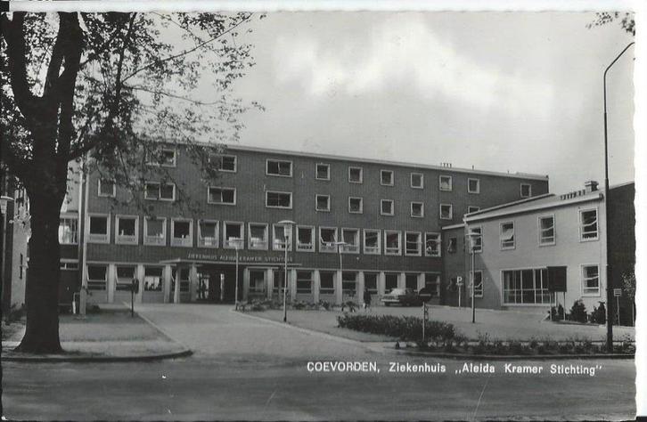 Coevorden, Ziekenhuis "Aleida Kramer Stichting" Opruimingsk., Verzamelen, Ansichtkaarten | Nederland, Ongelopen, Drenthe, 1960 tot 1980