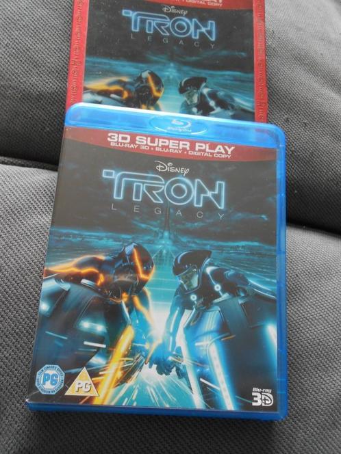 blu-ray 3D + blu-ray TRON legacy, Cd's en Dvd's, Blu-ray, Gebruikt, Science Fiction en Fantasy, 3D, Ophalen