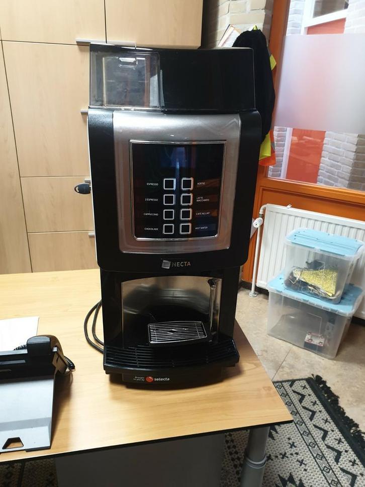 Necta / Selecta, Witgoed en Apparatuur, Koffiezetapparaten, Gebruikt, Koffiebonen, Koffiemachine, 10 kopjes of meer, Ophalen of Verzenden