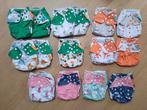 Happy Flute wasbare pocketluiers met boosters en inleggers, Ophalen of Verzenden, Gebruikt