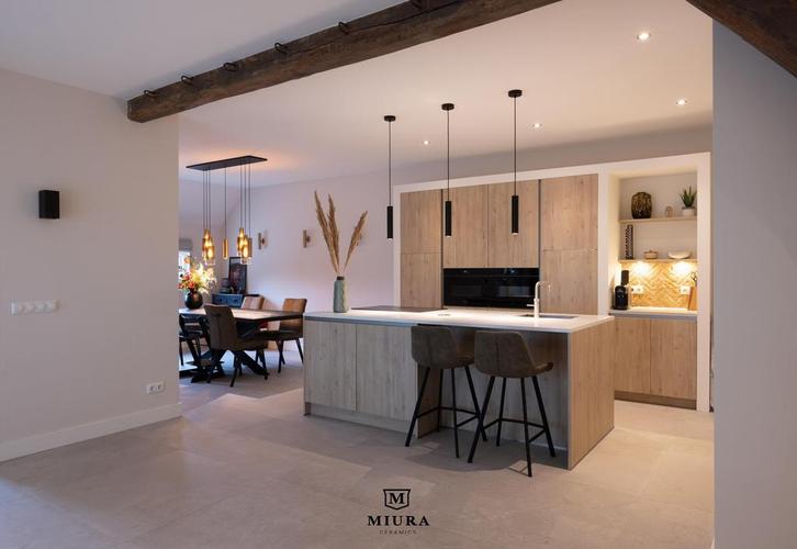 Restpartij keramische tegels 100x100 groot formaat, Doe-het-zelf en Verbouw, Tegels, Nieuw, Vloertegels, Keramiek, 60 cm of meer