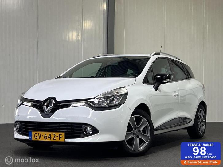 Renault Clio Estate 1.5 dCi ECO Night&Day [ NAP cruise navig, Auto's, Renault, Bedrijf, Te koop, Clio, ABS, Airbags, Airconditioning