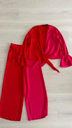 Nieuw Missguided Two Piece Co-Ord Set Rood Roze Maat 36, Kleding | Dames, Nieuw, Ophalen of Verzenden, Maat 36 (S), Missguided