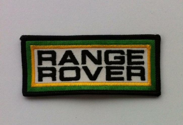 Range Rover patch badge opnaai embleem, Verzamelen, Automerken, Motoren en Formule 1, Nieuw, Auto's, Ophalen of Verzenden