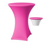Statafelhoes samba rond met topcover roze, Info@edvonline.nl, Rond, Nieuw, Ophalen of Verzenden