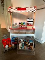 Hema winkeltje met toebehoren, Kinderen en Baby's, Speelgoed | Houten speelgoed, Ophalen, Zo goed als nieuw, Meubelstuk of Keukentje