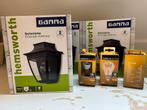 3x Hemsworth Buitenlamp + 3x LED Lamp - Nieuw!, Tuin en Terras, Ophalen, Minder dan 50 watt, Wandlamp, Nieuw