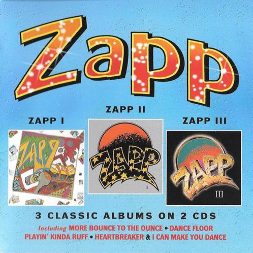 Zapp - Zapp I / Zapp II / Zapp III  2-cd. Nieuw  in seal, Cd's en Dvd's, Cd's | R&B en Soul, Nieuw in verpakking, R&B, 1980 tot 2000