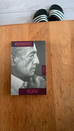 Jiddu Krishnamurti - Krishnamurti over... relaties, Ophalen of Verzenden, Zo goed als nieuw, Jiddu Krishnamurti