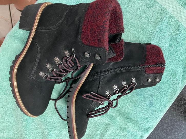 landrover maat 41, Kleding | Dames, Schoenen, Zo goed als nieuw, Lage of Enkellaarzen, Zwart, Ophalen of Verzenden