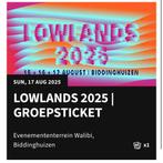 LowLands 2025 Weekend ticket, Eén persoon