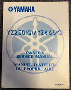 Owner’s Service Manual Yamaha YZ250/465 (G)- 1980, Ophalen of Verzenden, Yamaha