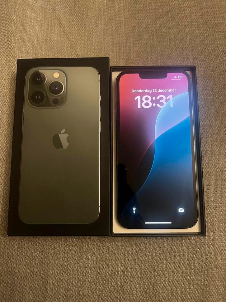 iPhone 13 PRO, Telecommunicatie, Mobiele telefoons | Apple iPhone, Zo goed als nieuw, 128 GB, Zonder abonnement, Zonder simlock