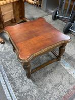 Houten salontafel 70x70 cm, Gebruikt, Vierkant, 55 tot 75 cm, Hout