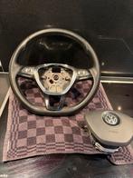 VW Stuurwiel met Airbag & Flippers - Golf 7/Polo/Caddy, Ophalen of Verzenden, Gebruikt, Volkswagen