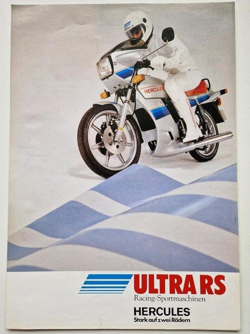 Hercules brommer folder, Motoren, Handleidingen en Instructieboekjes, Overige merken, Ophalen of Verzenden